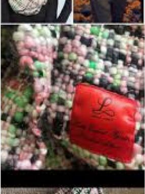 Anthropologie Multicolor Woven Scarf Limited Edition Lotte